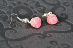 Boucles d'oreilles Fraises