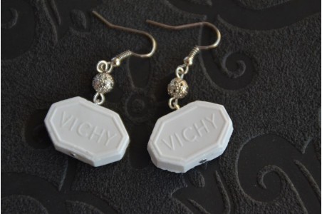 Boucles d'oreilles Pastilles à la menthe