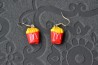 Boucles d'oreilles Frites