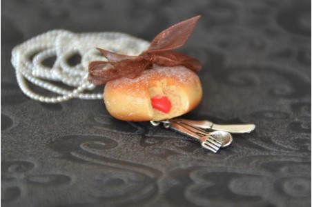 Collier Beignet à la confiture