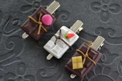 Pince à cheveux Chocolat