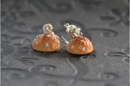 Boucles d'oreilles Chouquettes Boucles d'oreilles Chouquettes