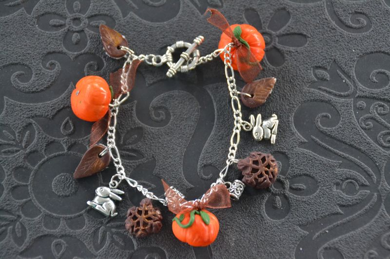 Bracelet Citrouilles
