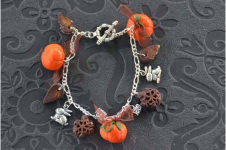 Bracelet Citrouilles