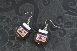 Boucles d'oreilles Pâte à tartiner