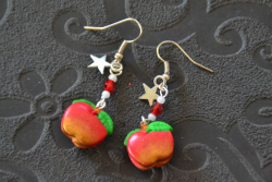 Boucles d'oreilles Pommes