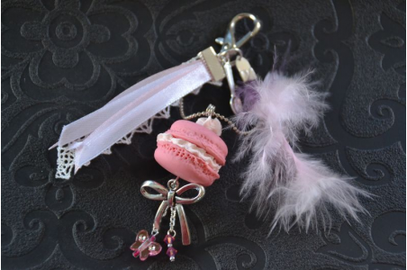 Porte-clés Macaron