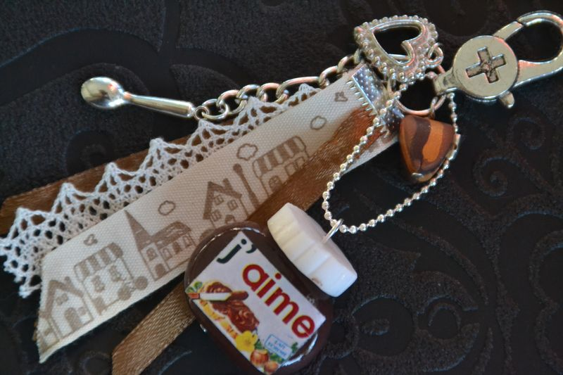 Porte-clés Pâte à tartiner