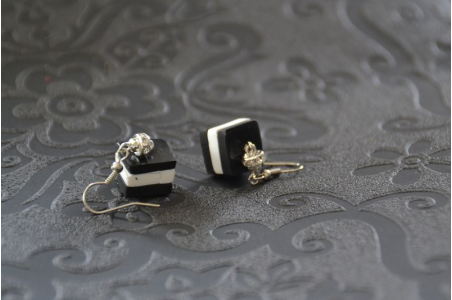Boucles d'oreilles Bonbon anglais