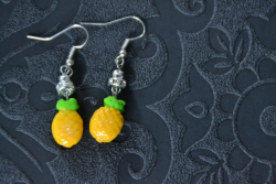 Boucles d'oreilles Ananas