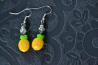 Boucles d'oreilles Ananas