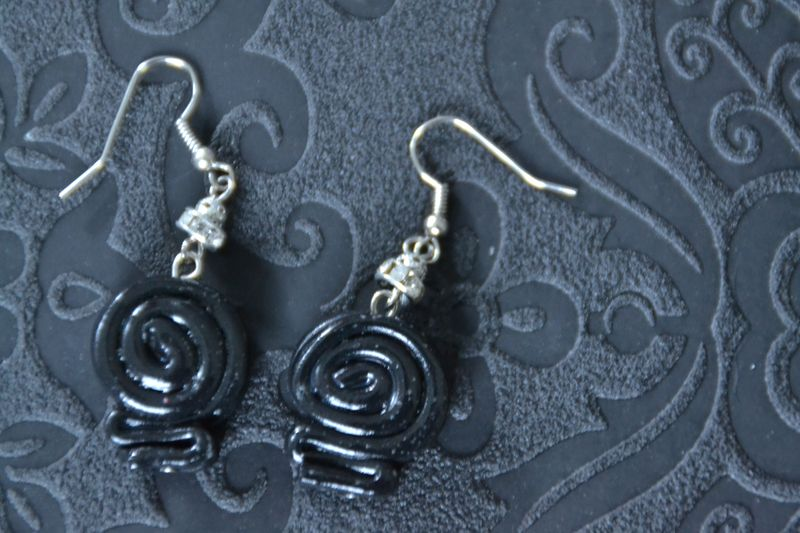 Boucles d'oreilles Réglisse