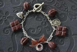 Bracelet Chocolat et grain de café