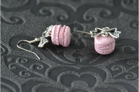 Boucles d'oreilles Macaron