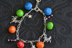 Bracelet Petites billes de chocolat