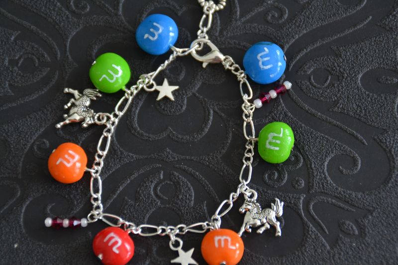 Bracelet Petites billes de chocolat