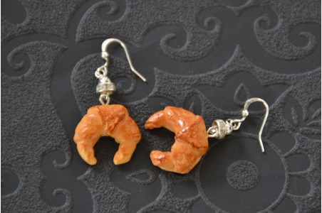 Boucles d'oreilles Croissant