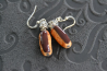 Boucles d'oreilles Eclair au chocolat