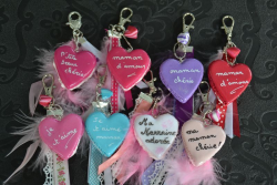 Porte-clés Les Coeurs personnalisables