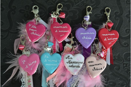 Porte-clés Les Coeurs personnalisables