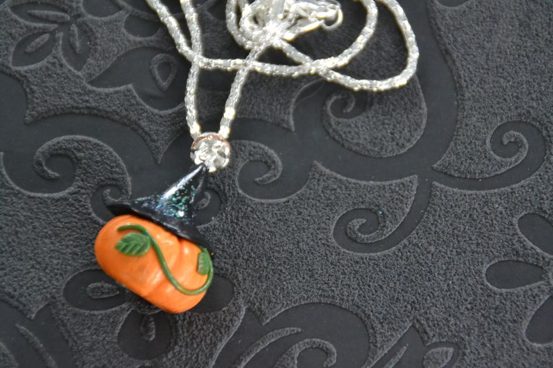 Collier Citrouille