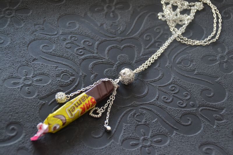 Collier Confiserie au caramel