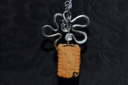 Collier Biscuit au chocolat