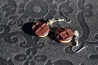 Boucles d'oreilles Biscuit au chocolat
