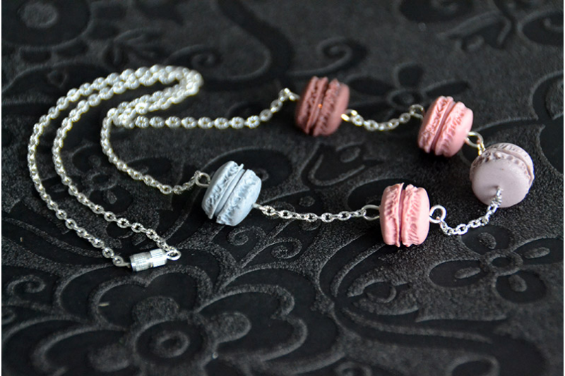 Collier Macarons