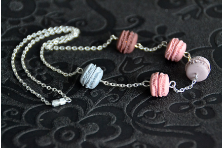 Collier Macarons