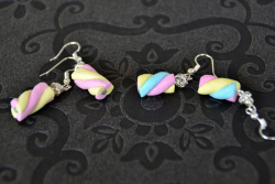 Boucles d'oreilles Les guimauves
