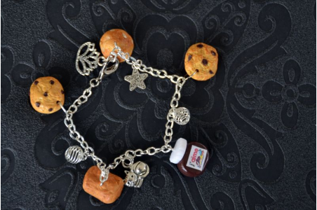 Bracelet Cookies, chouquettes, pains au chocolat