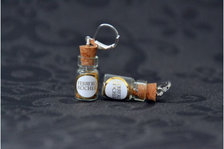 Boucles d'oreilles Rochers.