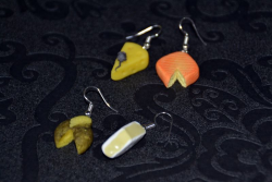 Boucles d'oreilles Fromage