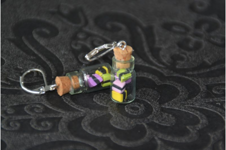 Boucles d'oreilles Bonbons anglais.