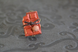 Bague Tablette de chocolat