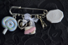 Broche Sucette, guimauve, menthe