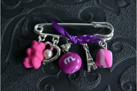 Broche Ourson, berlingot