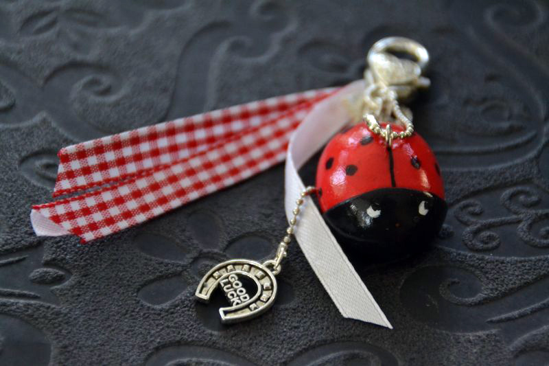 Porte-clés Coccinelle