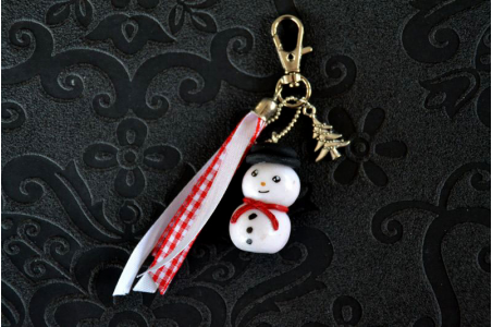 Porte-clés Bonhomme de neige