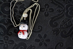 Collier Bonhomme de neige