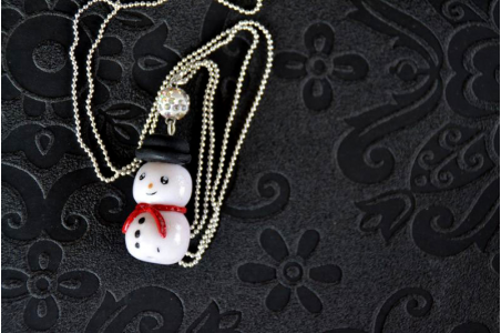 Collier Bonhomme de neige