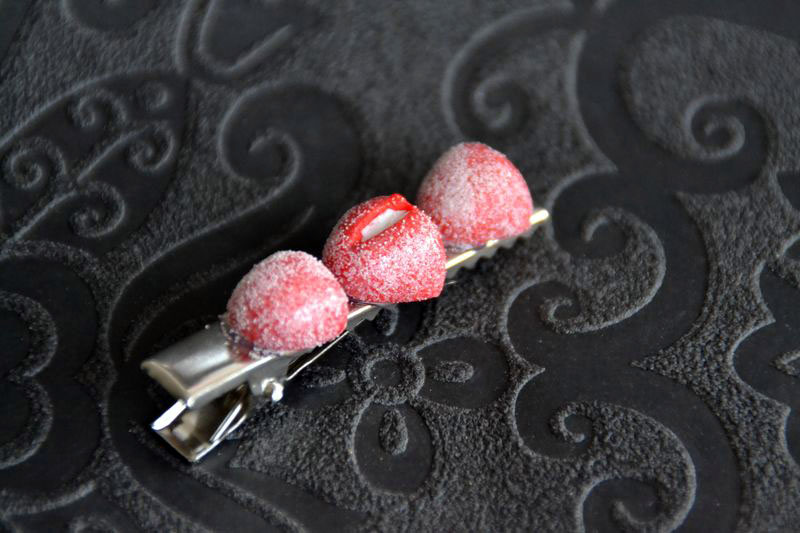 Pince à cheveux Fraises