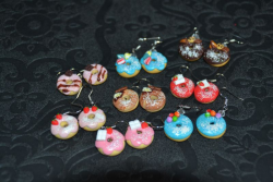 Boucles d'oreilles Les Donuts