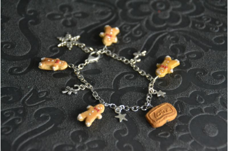Bracelet Bonhomme de pain d'épices