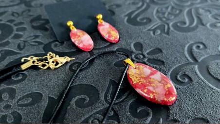 Collier Effet pierre Collier Effet pierre