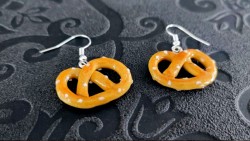 Boucles d'oreilles Bretzels