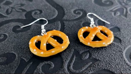 Boucles d'oreilles Bretzels Boucles d'oreilles Bretzels