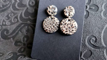 Boucles d'oreilles Effet panthére