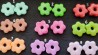 Boucles d'oreilles Les Pampilles Fleurs sans support